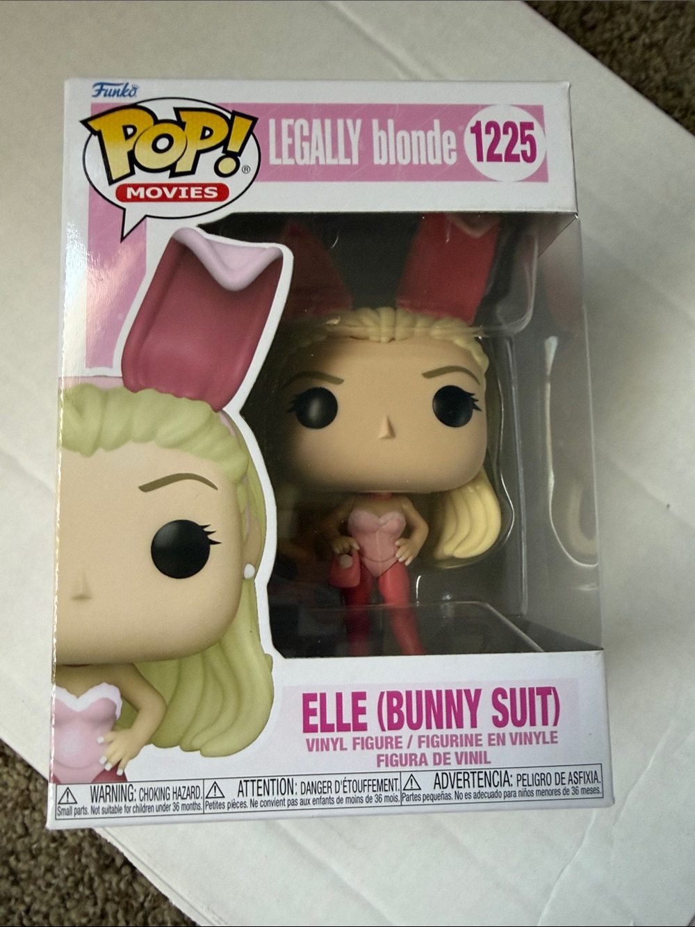 Funko Pop! Movies Elle Bunny Suit Vinyl Figure -